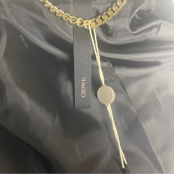 Celyn b. NEW Black Crop Jacket / Blazer Made in Italy Size 44 (Small) - Picture 10 of 12